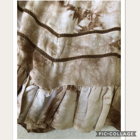 Crochet Boho Tie Dye Dress - Picture 2 of 8